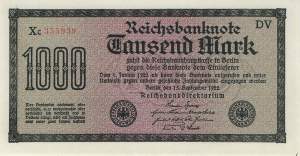 1000 Mark 1922 ro.75q DV